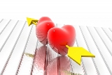 cuori trafitti per amore