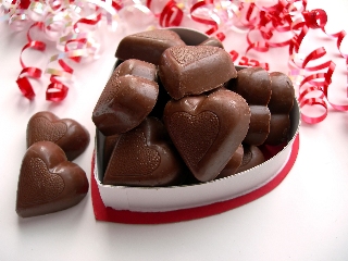 cuoricini di cioccolata